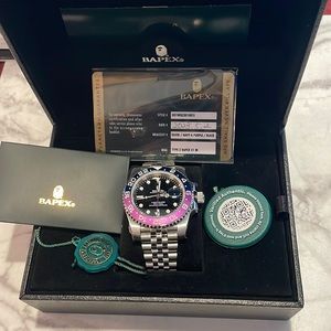 A bathing ape type 2 BAPEX 40 mm men’s watch